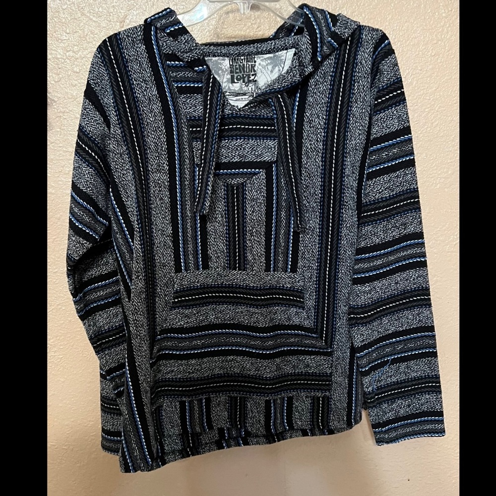 Original Senor Lopez pullover “poncho” sweater. Mens size Small.